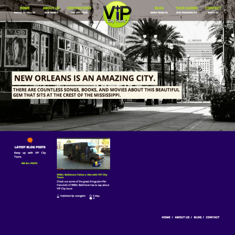 New Orleans City Sightseeing Bus Tours   VIP City Tours